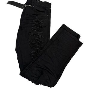 Smoke rise black slim tapered fit 42/32 denim